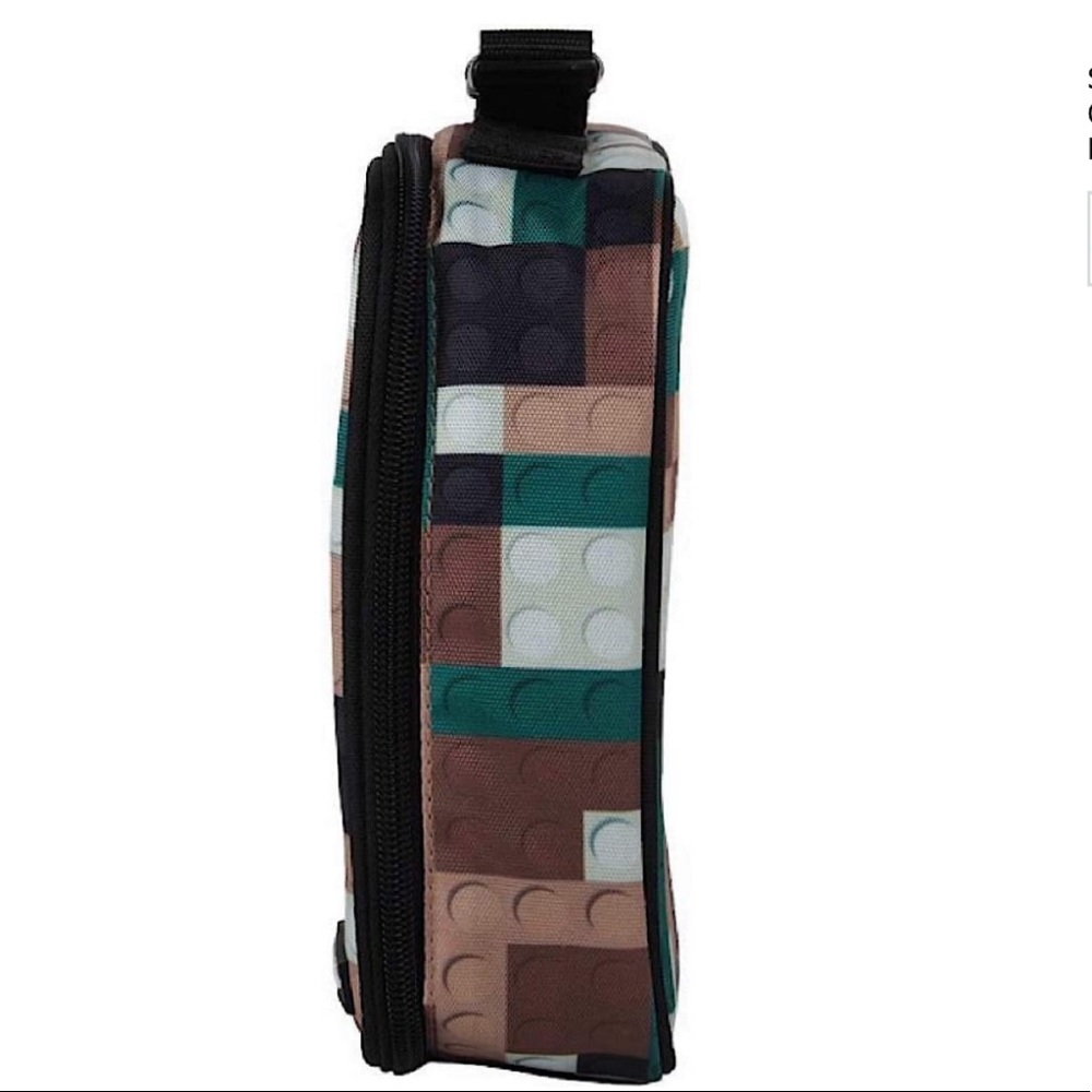 Lego Lunch Camouflage Box Insulated Tote NEW - Picture 3 of 8
